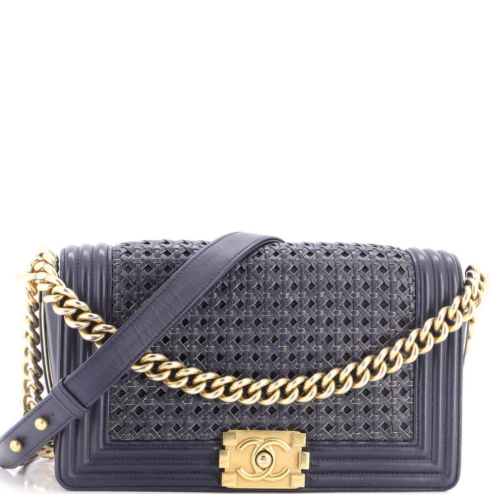 Chanel Old Medium Boy Flap Bag